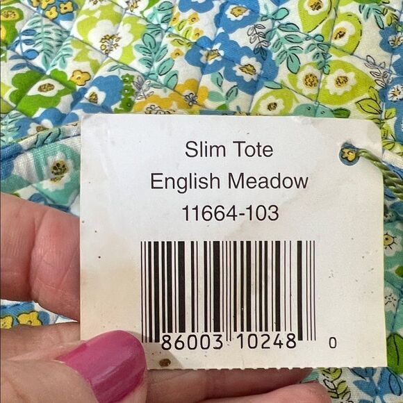 Vera Bradley English Meadows Slim Tote NWT - Picture 5 of 5